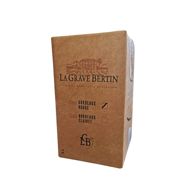 CHATEAU LA GRAVE BERTIN, Rouge - BIB 5L