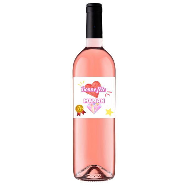 BOUTEILLE A PERSONNALISER - Bonne fête